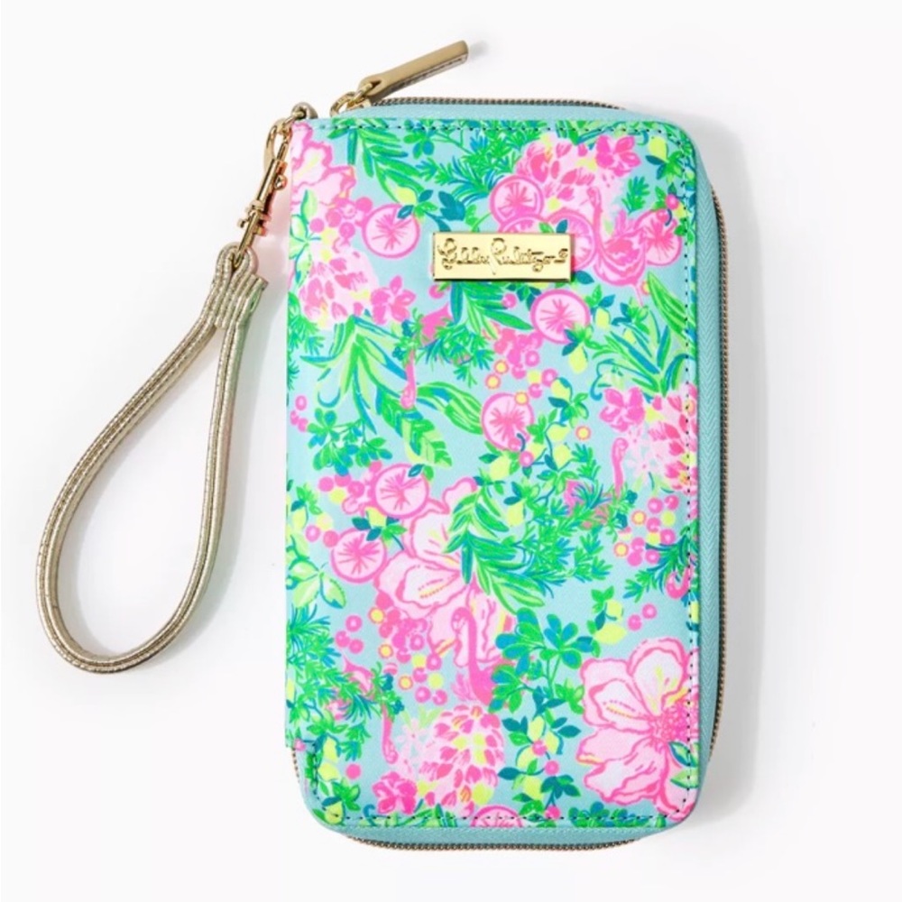 NWT LILLY PULITZER Tiki Palm WRISTLET
